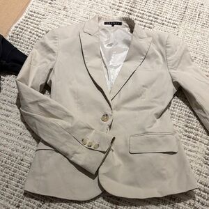 Theory Classic Cream Blazer